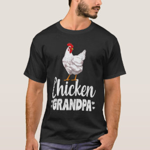 Chicken Grandpa Funny Country Farm Animal Gifts T-Shirt