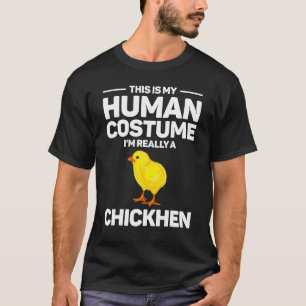 chicken halloween costume cute yellow chick T-Shirt