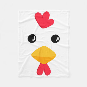 Chicken Halloween Costume Fun Kids Adults Fleece Blanket