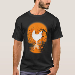 Chicken Halloween Costume Pumpkin Chicken  Fall Se T-Shirt