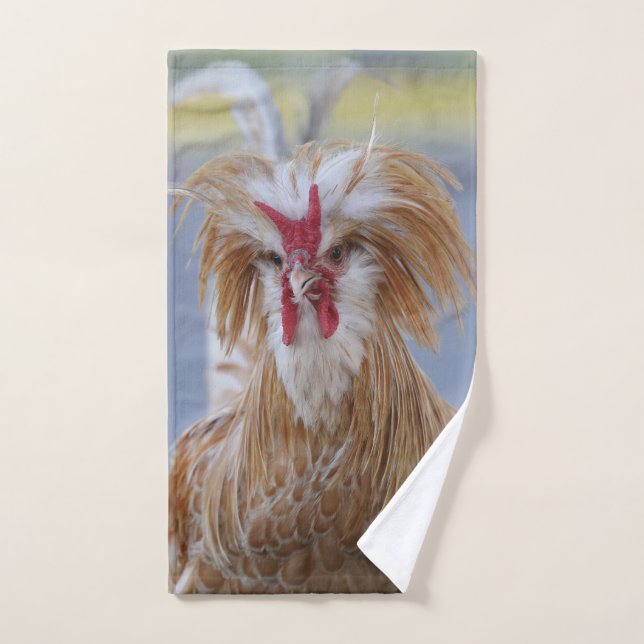 chicken hand towel (Hand Towel)