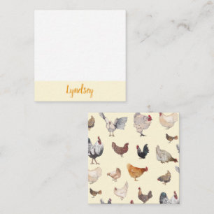 Chicken Happy Notecards