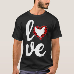 Chicken Hen Cute Polka Dot Chicken T-Shirt