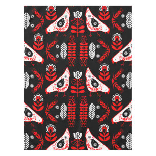 Chicken Hen Folk Art Tablecloth