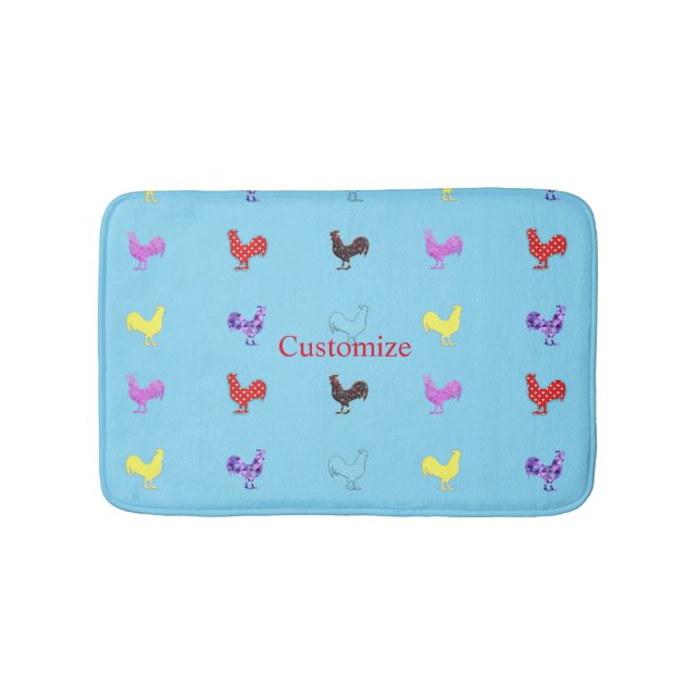 Chicken Hens  Thunder_Cove  Bath Mat (Front)