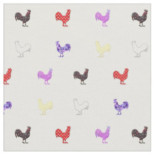 Chicken Hens Thunder_Cove Fabric