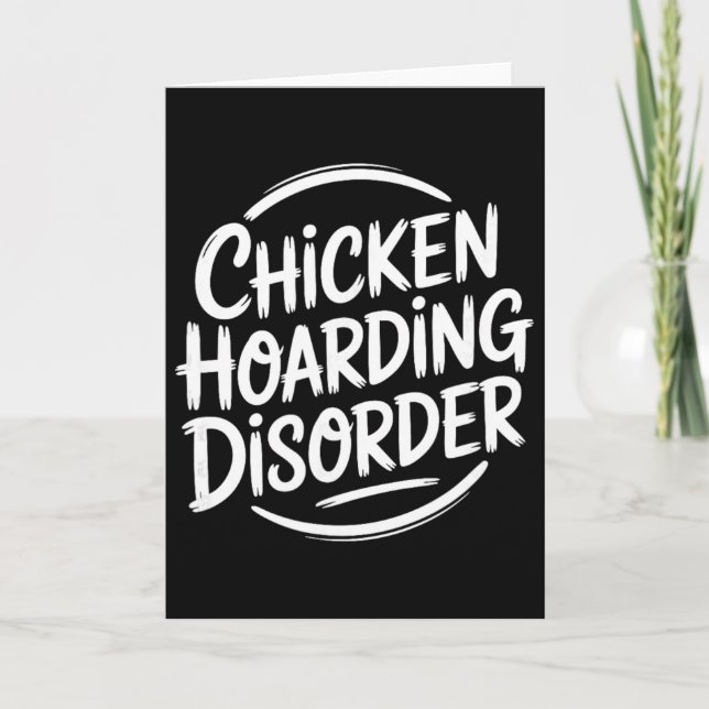 Chicken Hoarding Disorder, Chicken Keeper  Card (Front)