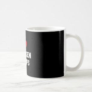 Chicken, I Heart Chicken Strips Coffee Mug