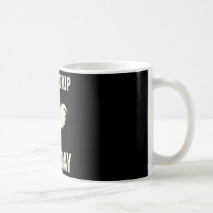 Chicken, I Live By Don't Skip Leg Day Rooster Humo Coffee Mug
