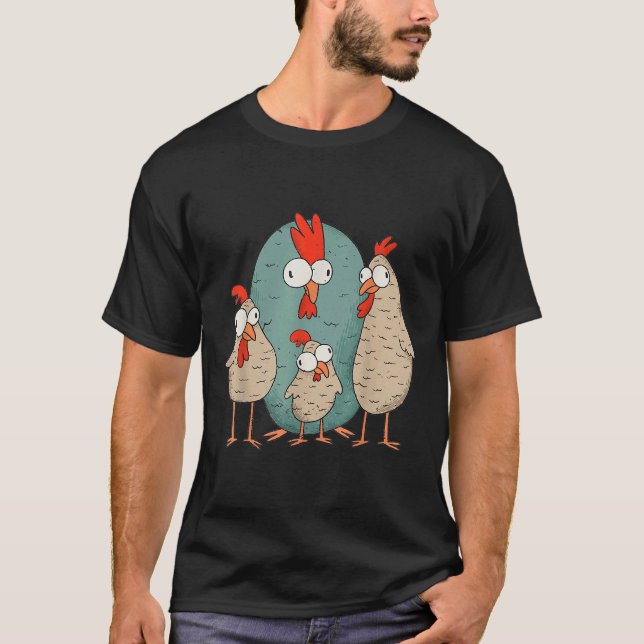 chicken i T-Shirt (Front)