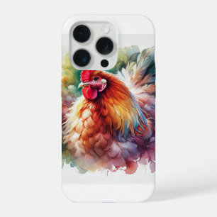 Chicken in Light 200824AREF146 - Watercolor iPhone 15 Pro Case
