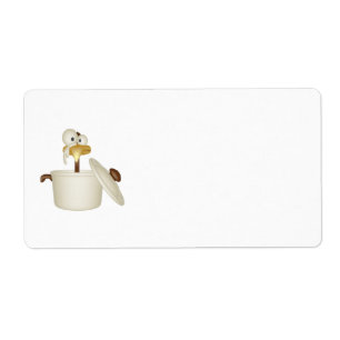 Chicken In Soup Label