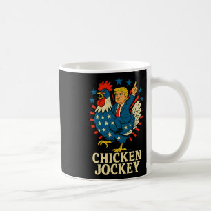 Chicken Jockey Trump Funny Meme 2 Coffee Mug