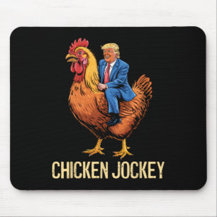 Chicken Jockey Trump Funny Meme 5 Mouse Pad