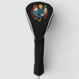 Chicken Jockey Trump Funny Meme Golf Head Cover