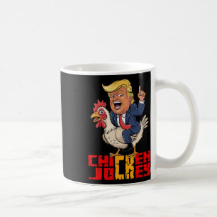 Chicken Jockey Trump Funny Political Meme  Coffee Mug