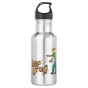 Chicken Keeping 532 Ml Water Bottle