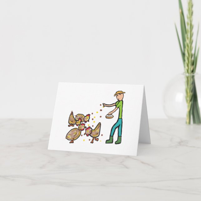 Chicken Keeping Card (Front)