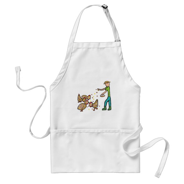 Chicken Keeping Standard Apron (Front)