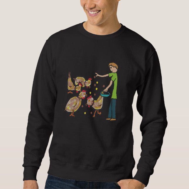 Chicken Keeping Sweatshirt (Front)