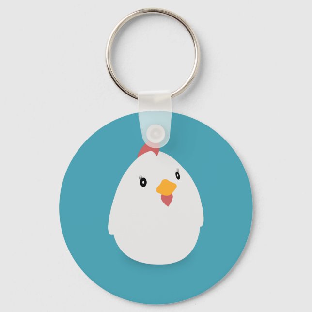 Chicken Key Ring (Front)
