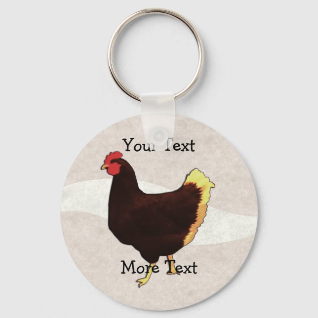 Chicken Keychain (Front)
