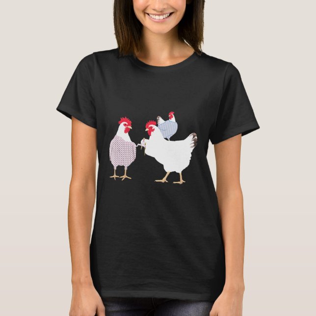 Chicken Knitting Sweaters (Front)
