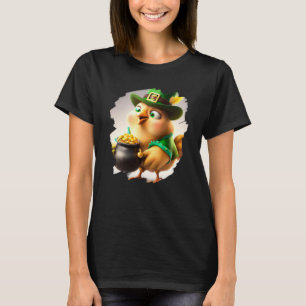 Chicken Leprechaun St Patricks Day Chicken  3 T-Shirt