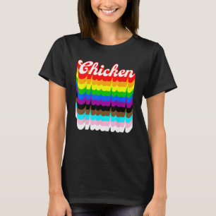 Chicken LGBTQ pride rainbow T-Shirt