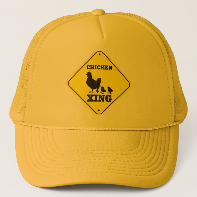 Chicken Lid Trucker Hat (Front)