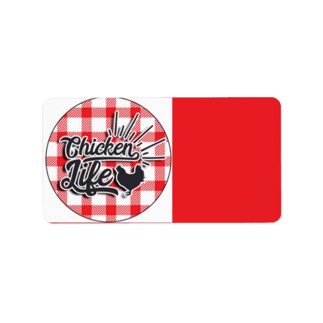 Chicken Life Label (Front)