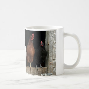 Chicken line coffee mug