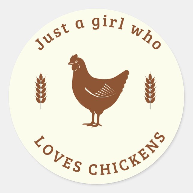 Chicken Love sticker (Front)