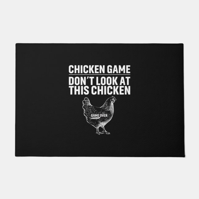 Chicken Lover | Chicken Game Doormat (Front)