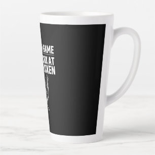 Chicken Lover Chicken Game Latte Mug
