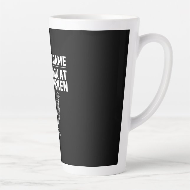 Chicken Lover | Chicken Game Latte Mug (Right)