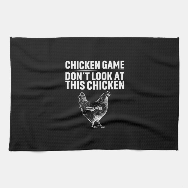 Chicken Lover | Chicken Game Tea Towel (Horizontal)