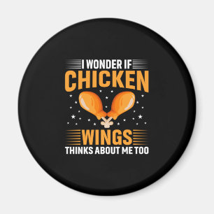 Chicken Lover   Chicken Wing Magnet