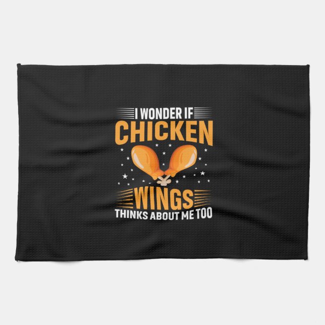 Chicken Lover | Chicken Wing Tea Towel (Horizontal)