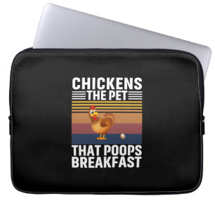 Chicken Lover   Chickens The Pet Laptop Sleeve