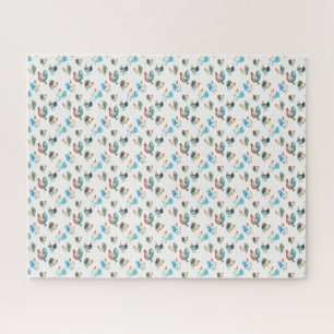 Chicken Lover Country Hens Jigsaw Puzzle