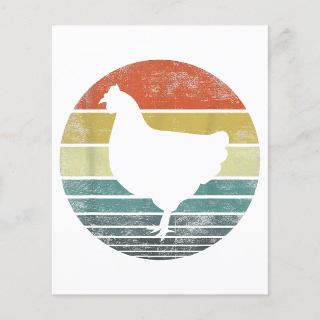 Chicken Lover Gifts Funny Farmer Retro Vintage Far (Front)