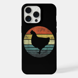 Chicken Lover Gifts Funny Farmer Retro Vintage Far iPhone 15 Pro Max Case