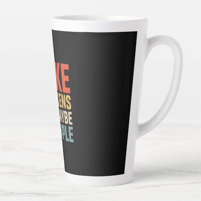 Chicken Lover | I Like Chickens Latte Mug (Right)