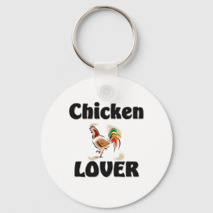 Chicken Lover Key Ring