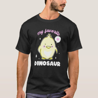 Chicken Lover My Favourite Tiny Dinosaur Pun Cute  T-Shirt