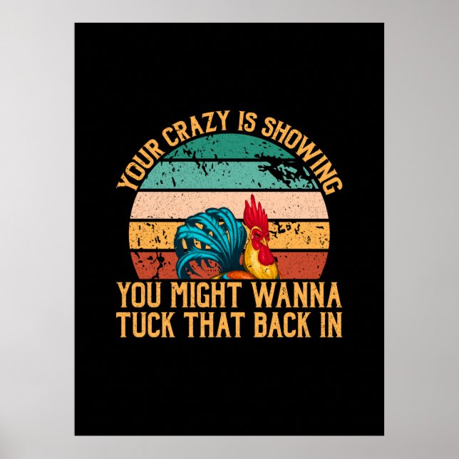 Chicken Lover | You Might Wanna Tuck Poster (Front)