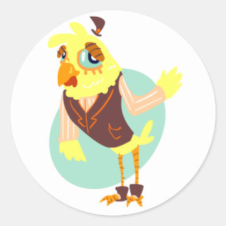 Chicken Man Stickers