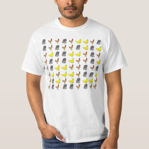 Chicken Monkey Duck Lyrics T-Shirt