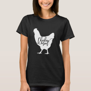 Chicken Mum Farm Animal Lover Women Mama Hen Mothe T-Shirt